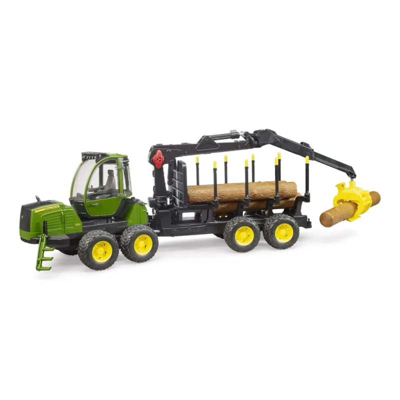 Bruder 2133 Prepravník na drevo JOHN DEERE