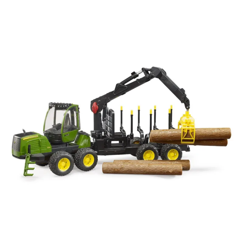 Bruder 2133 Prepravník na drevo JOHN DEERE