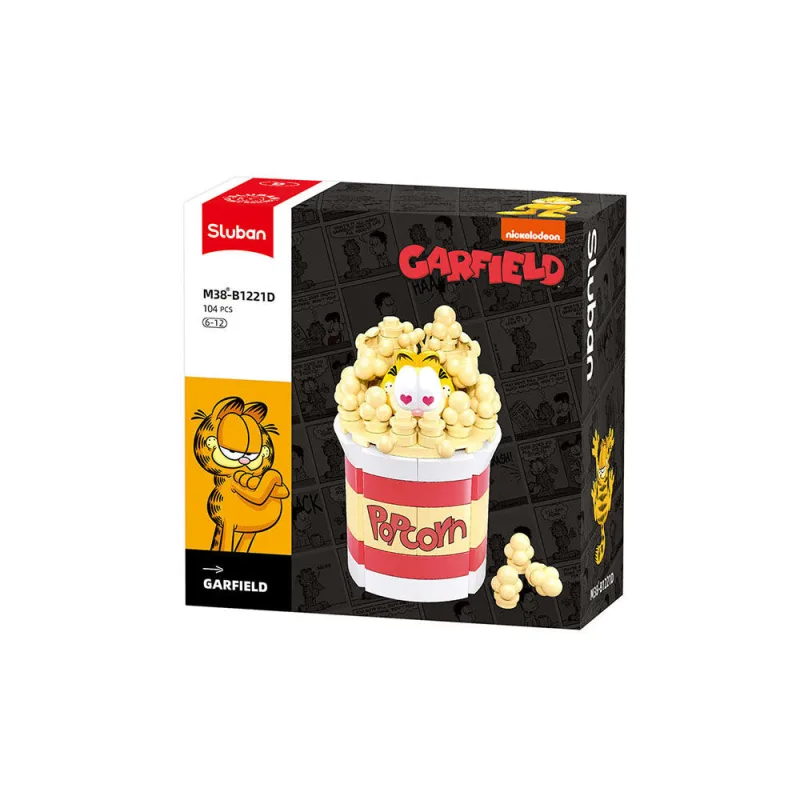 Sluban Builder M38-B1221D Garfield v popcorne