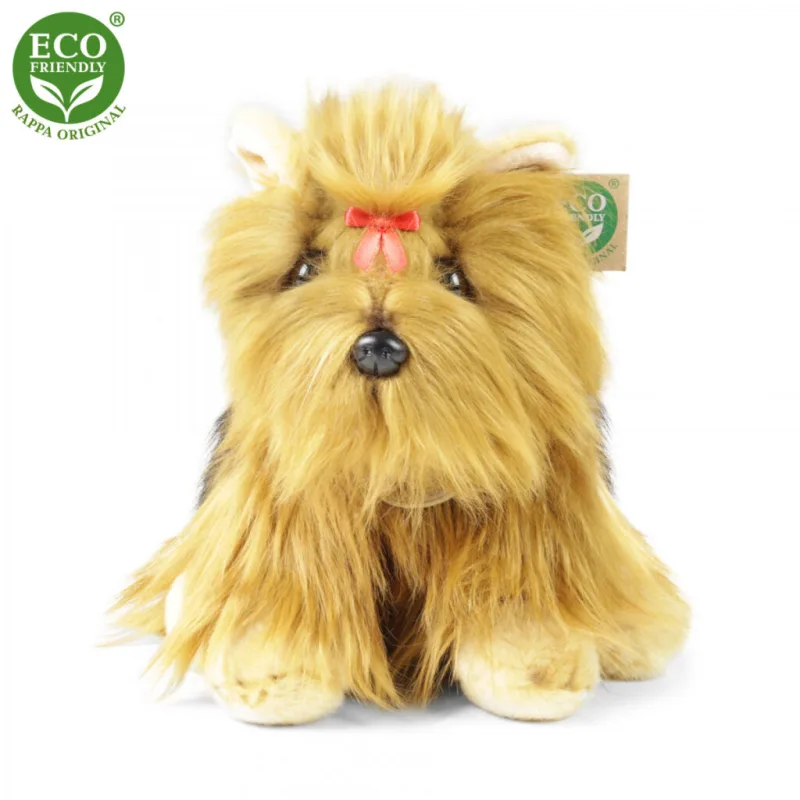 Plyšový pes Jorkšír sediaci 30 cm ECO-FRIENDLY