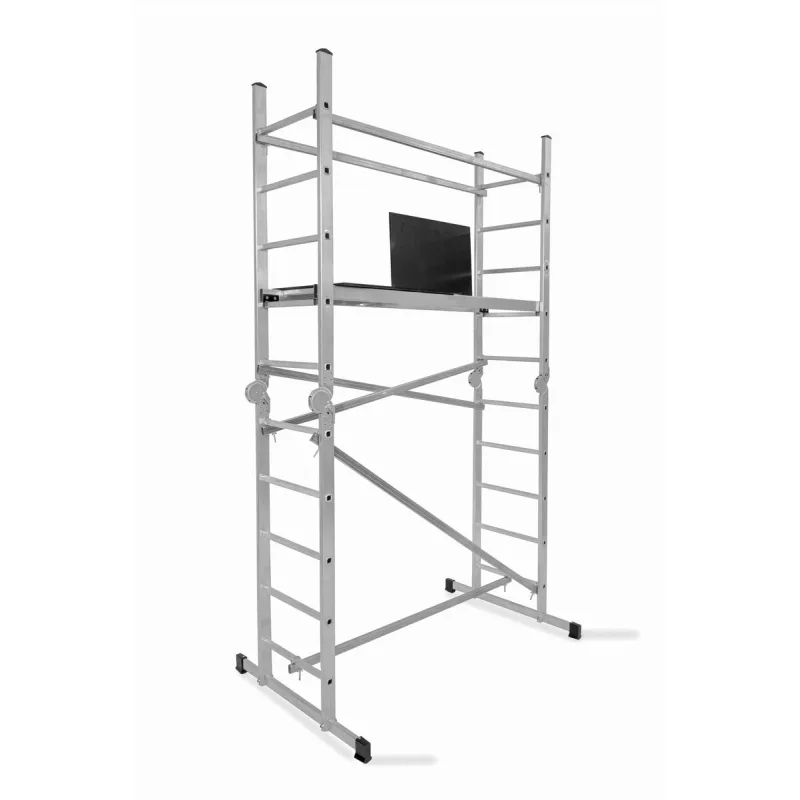 Lešenie s plošinou Strend Pro IKAR, hliníkové, 2x5, 3v1, max. 400 cm