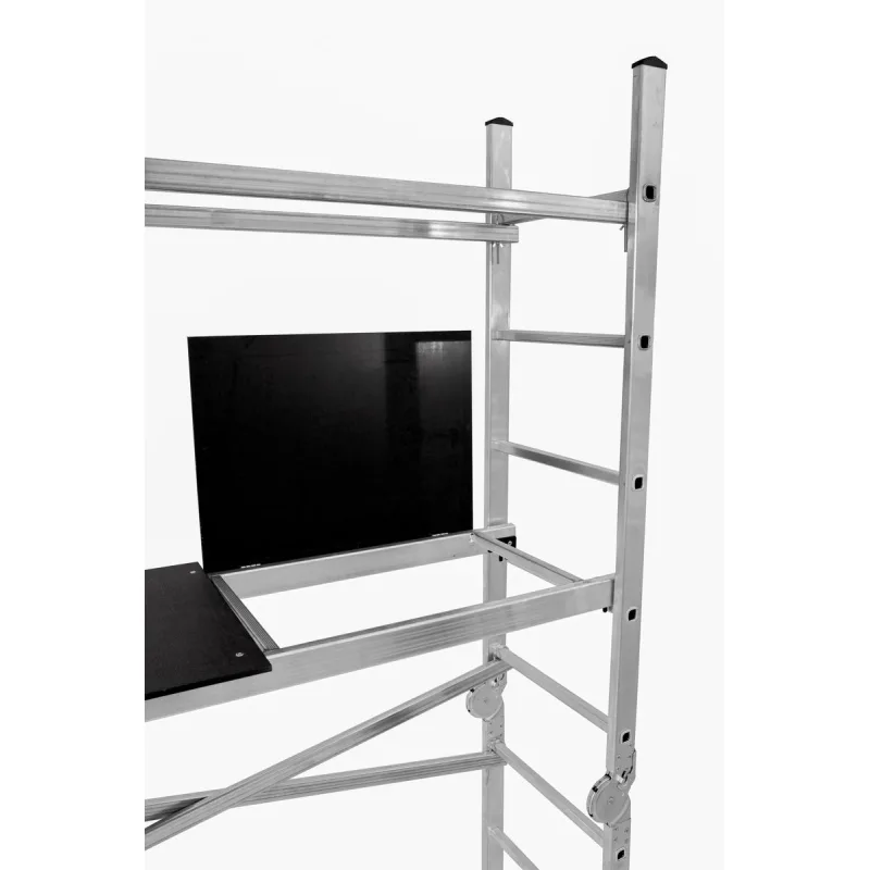 Lešenie s plošinou Strend Pro IKAR, hliníkové, 2x5, 3v1, max. 400 cm
