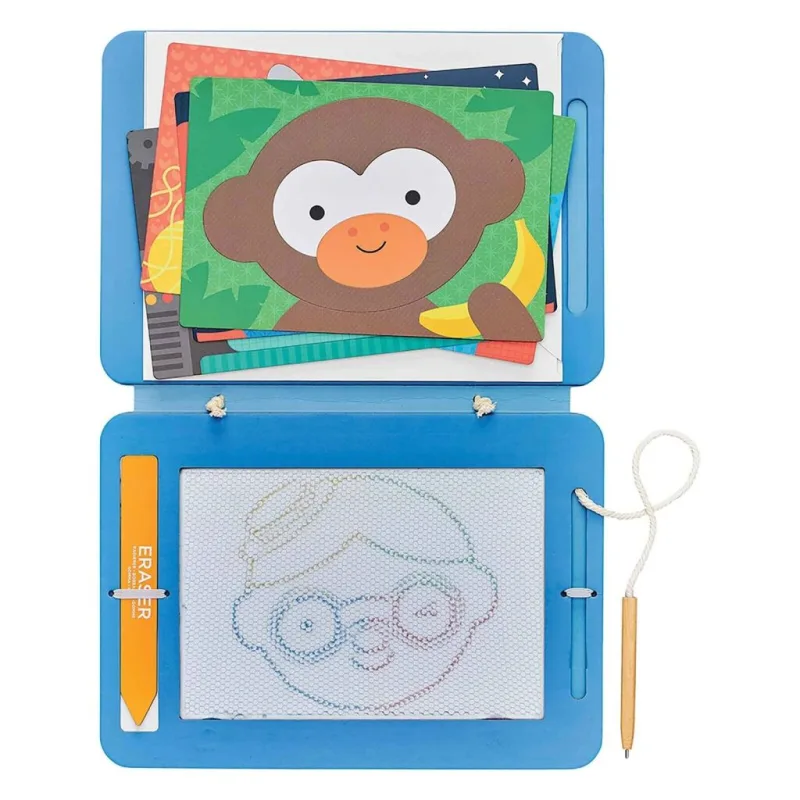 Petitcollage Magnetická kresliaca tabuľka Vtipné tváre