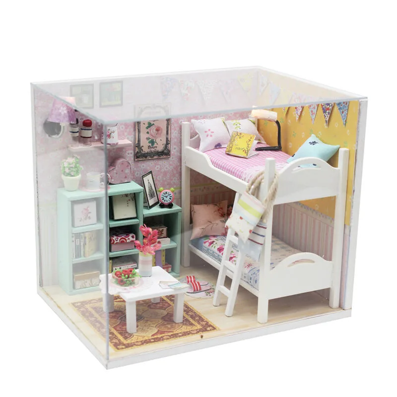 Dvěděti Miniatúra domčeka Cherylina izba