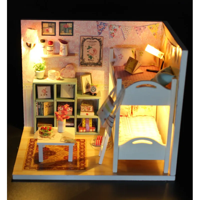 Dvěděti Miniatúra domčeka Cherylina izba