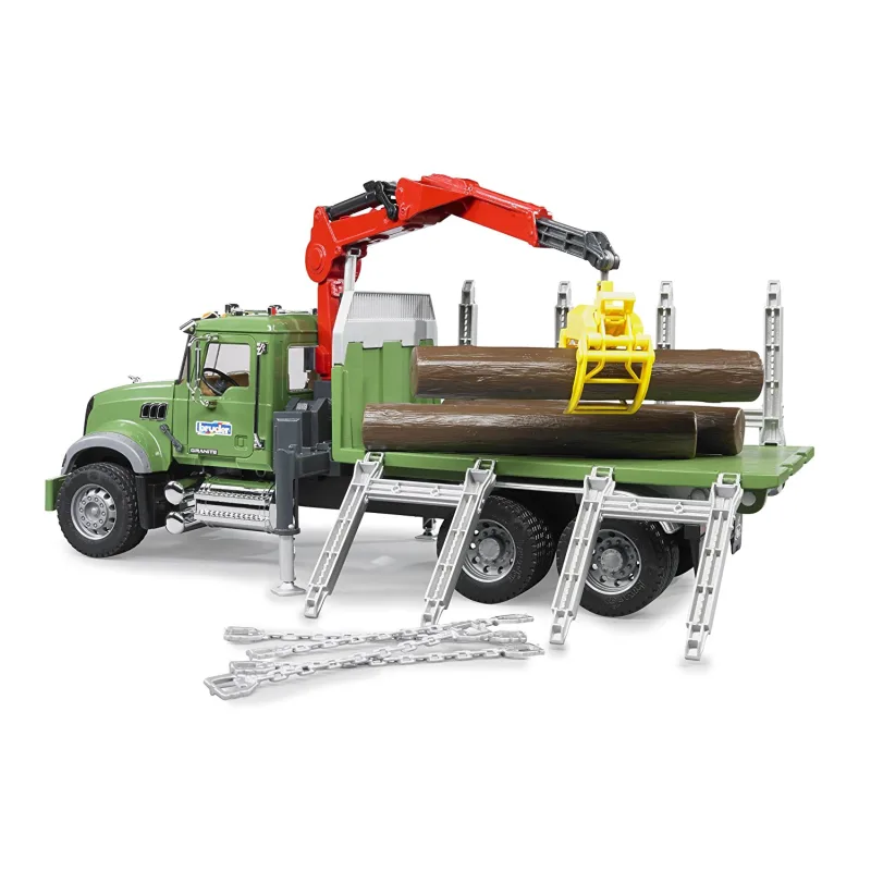 Bruder 2824 MACK Granit na prepravu dreva