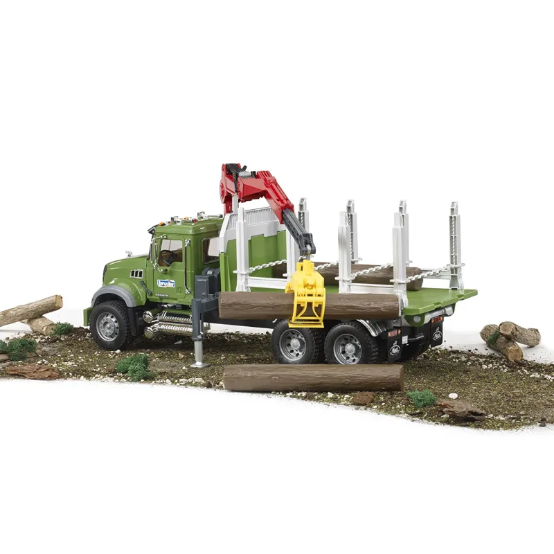 Bruder 2824 MACK Granit na prepravu dreva