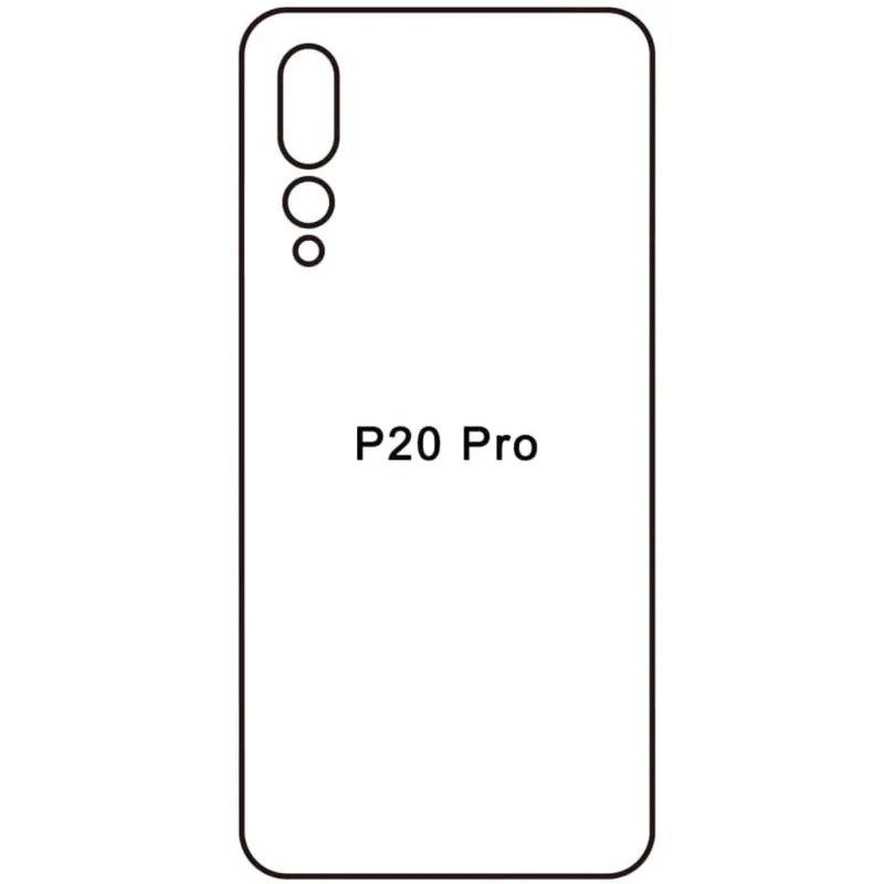 Ochranná fólia Sunshine Hydrogel pre Huawei P20 Pro Variant:: zadná čirá
