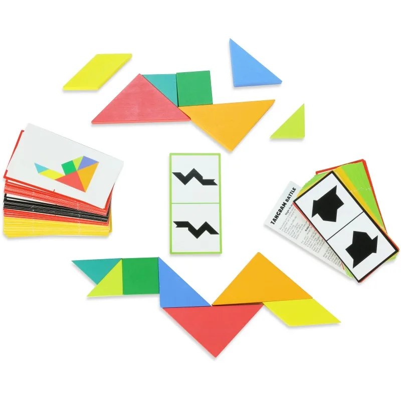Drevený tangram