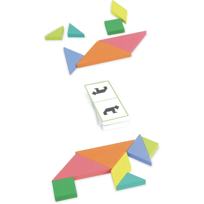 Drevený tangram