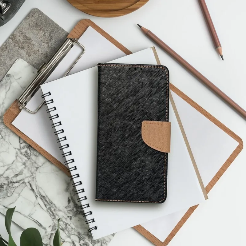 Smart Book Puzdro otvaracie knižkové Xiaomi Redmi A1, Redmi A2 Farba: Čierna