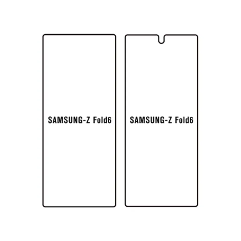 Hydrogel ochranná fólia pre Samsung Galaxy Z Fold 6 (SM-F956) Variant:: vonkajšia číra