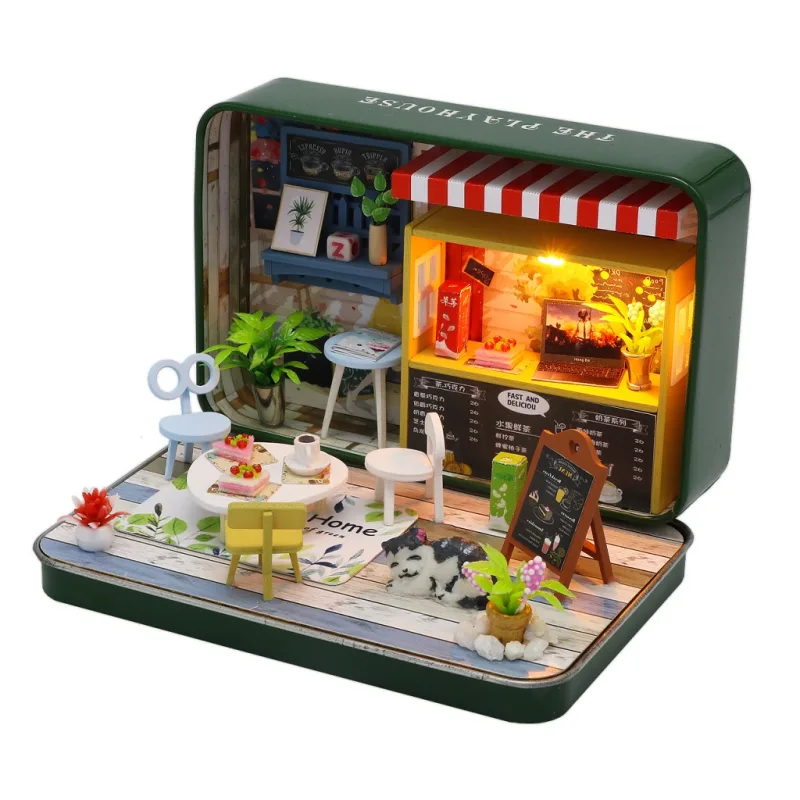 Dvěděti Miniatúra domčeka Letné kino