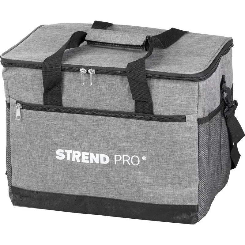Chladiaca taška Strend Pro 30L, sivá, skladacia, kempingová