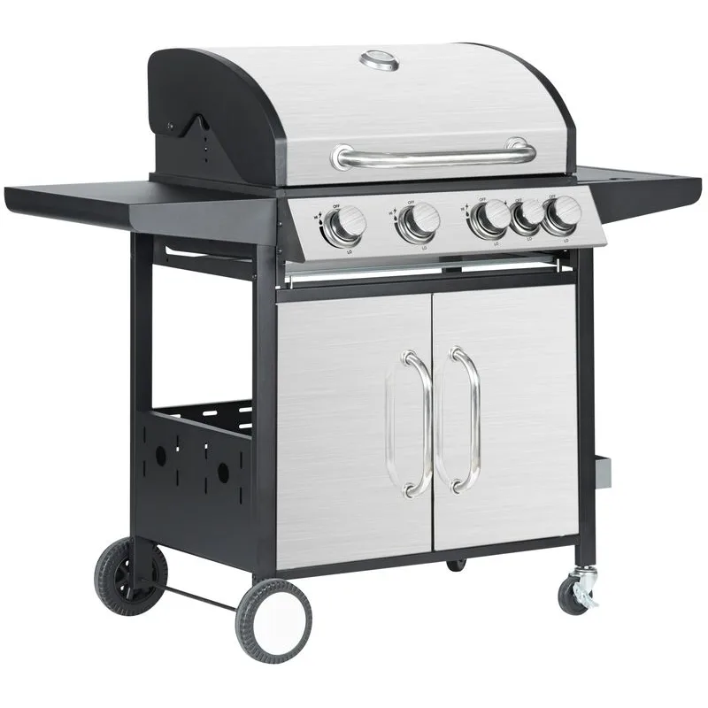 Gril Strend Pro Manresa, BBQ, plynový, 4+1 horáky