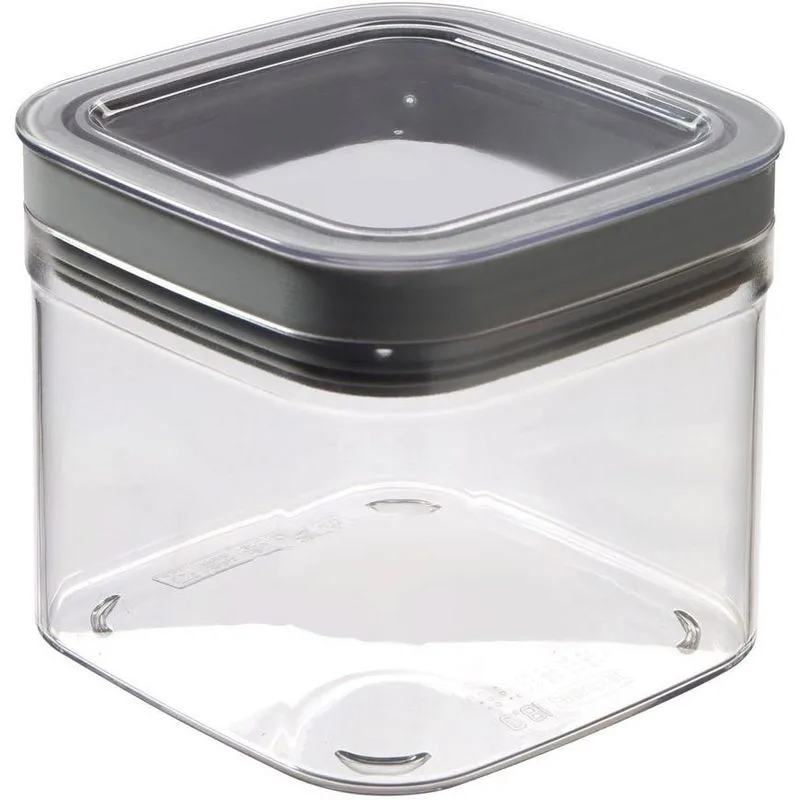 Dóza Curver DRY CUBE, 0,8 l, transparentná/sivá
