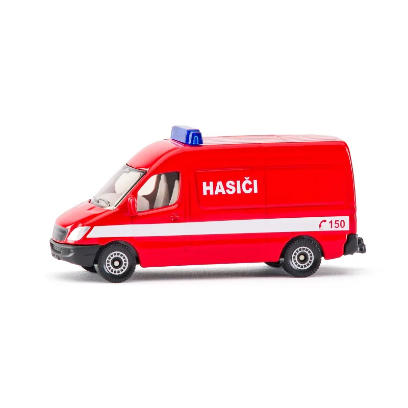 SIKU 0808 česká verzia - hasiči dodávka 1:55