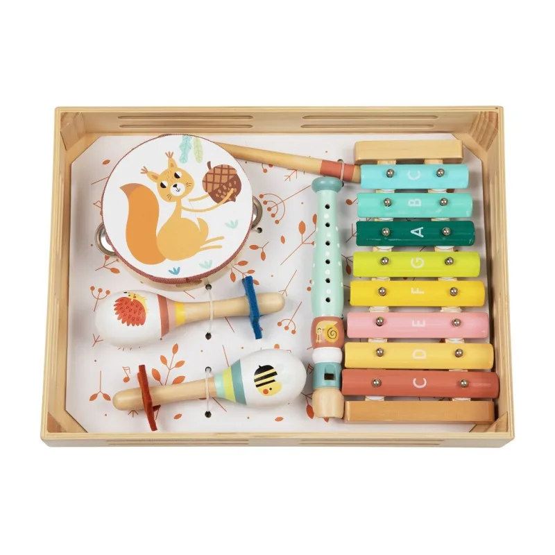 2Kids Toys Hudobný set Lesné zvieratká