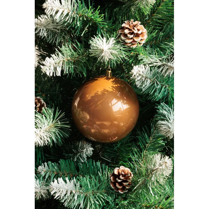 Gule na vianočný stromček, 2 ks, bronzové, 12 cm