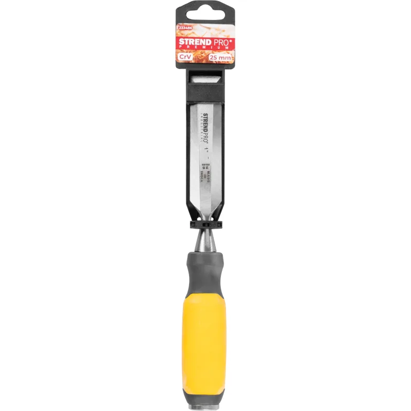 Dláto Strend Pro Premium, na drevo, Bi-materiál rukoväť, 25 mm