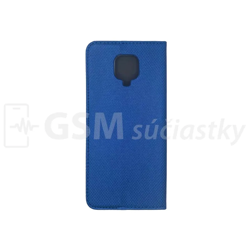 Smart Book Knižkové puzdro Xiaomi Redmi Note 9 Pro, Note 9S, Modré