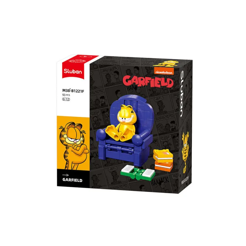 Sluban Builder M38-B1221F Garfield v kresle