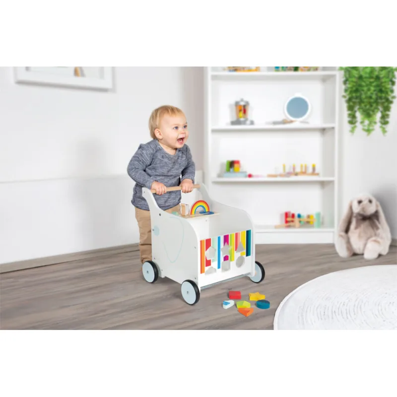 Drevené chodítko Toy Box Slon