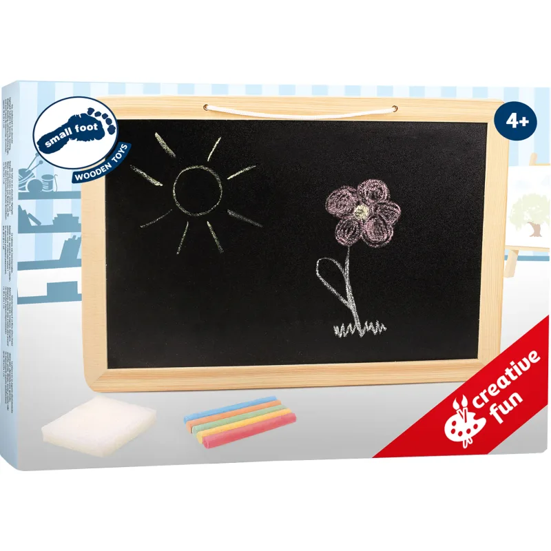 Detská Tabuľa s kriedou a špongiou 33 x 23 cm