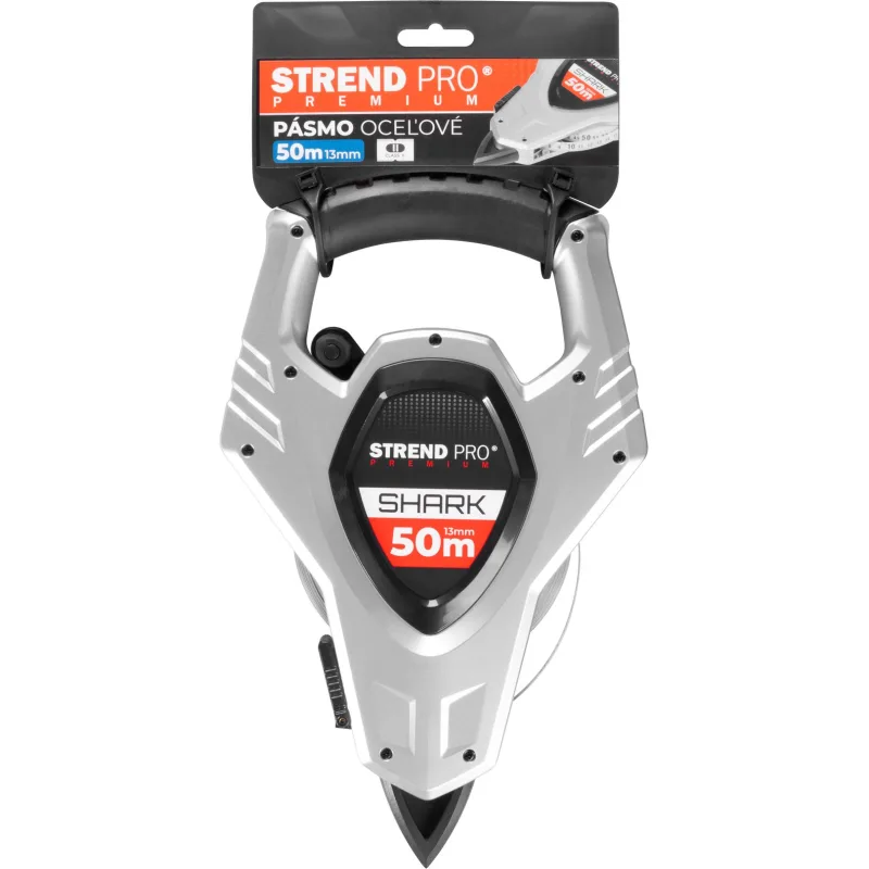 Pásmo Strend Pro Premium LWX5013 50 m, meracie, oceľové, rýchlonavíjacie