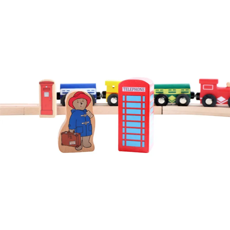 Drevená vláčikodráha Paddington 43 dielov
