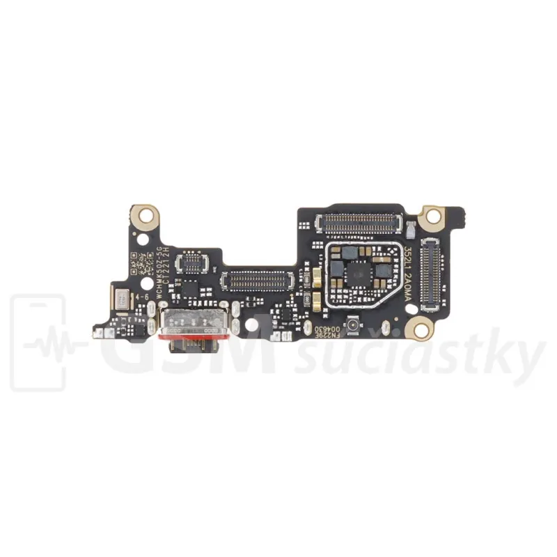 Doska nabíjania Xiaomi 12T, 12T Pro - nabíjací konektor, mikrofón