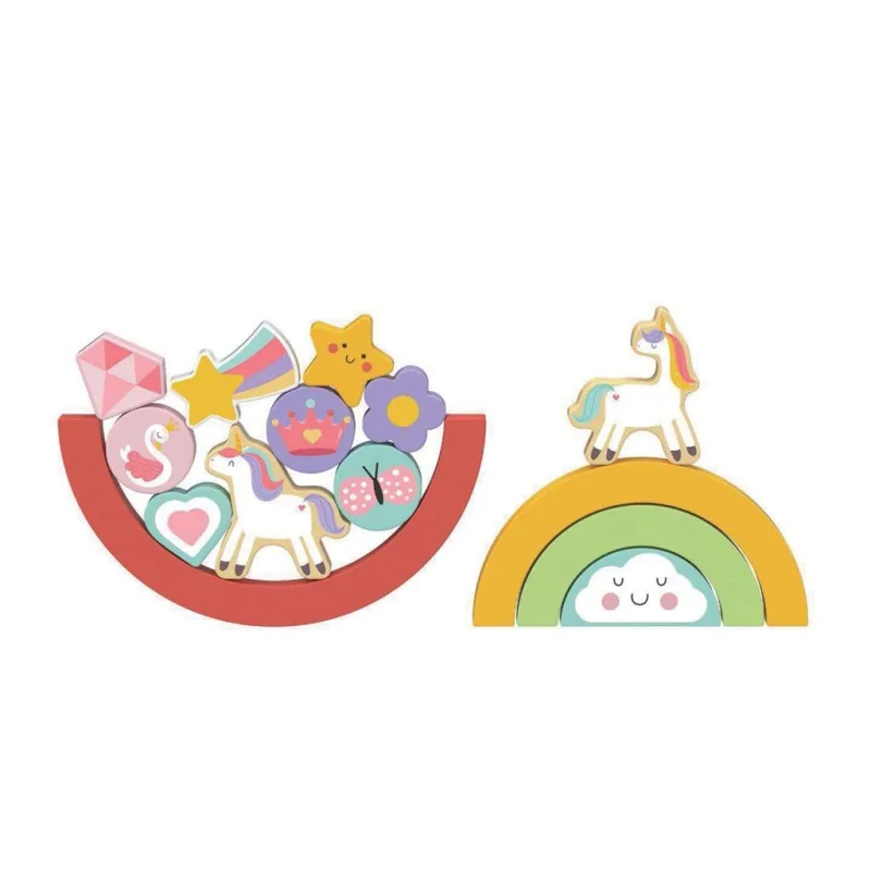 2Kids Toys Balančné puzzle Unicorn 2v1