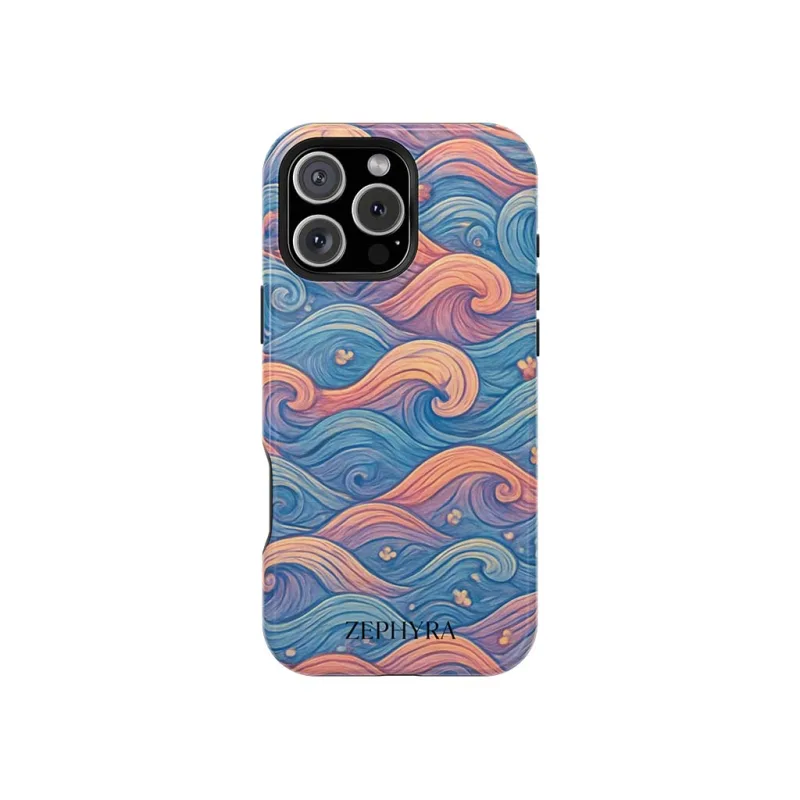 ZEPHYRA Sunset Waves - iPhone 14 Pro Kryt