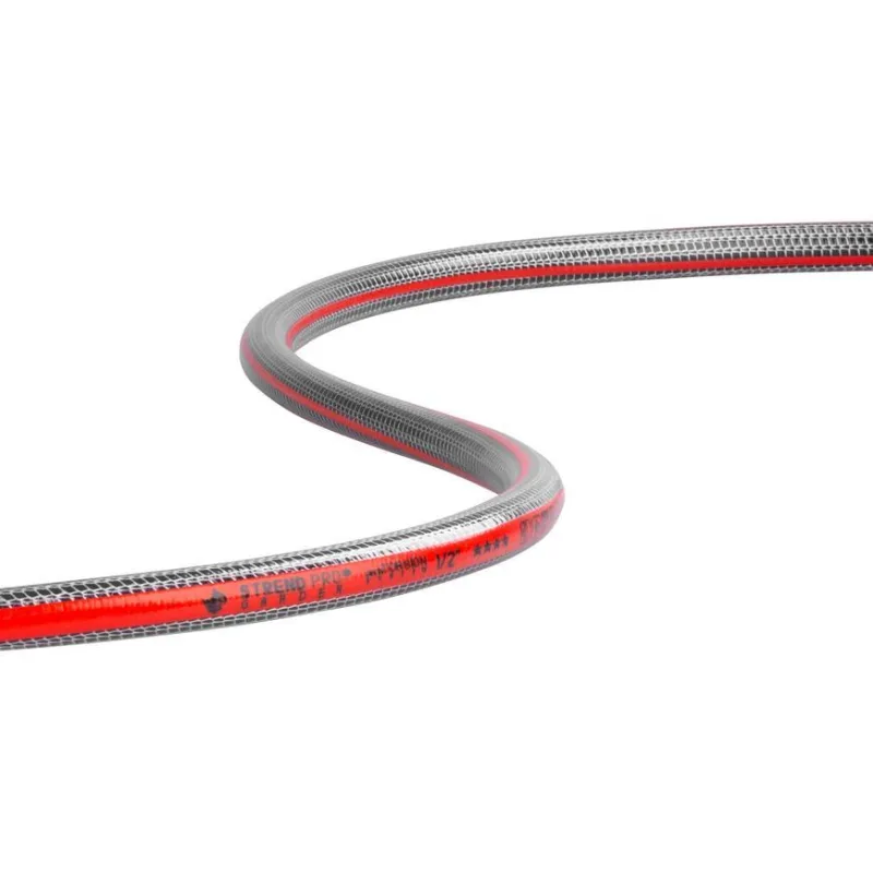 Záhradná hadica Strend Pro Anti-torsion 1/2", 25 m, Silver Pro