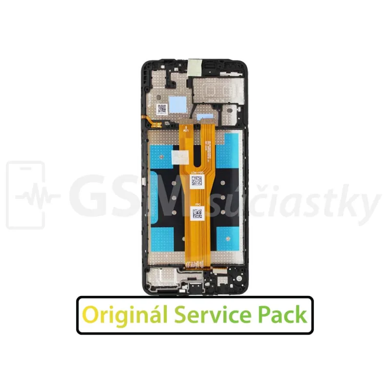 LCD Displej + Dotykové sklo + Rám Samsung Galaxy A06, A065 Originál