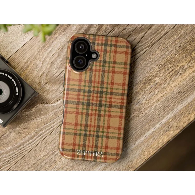 ZEPHYRA Desert Check - iPhone 16 Kryt
