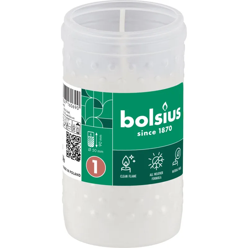 Náplň do kahanca Bolsius Gravelight RP1, 20 h, 50x90 mm, parafín