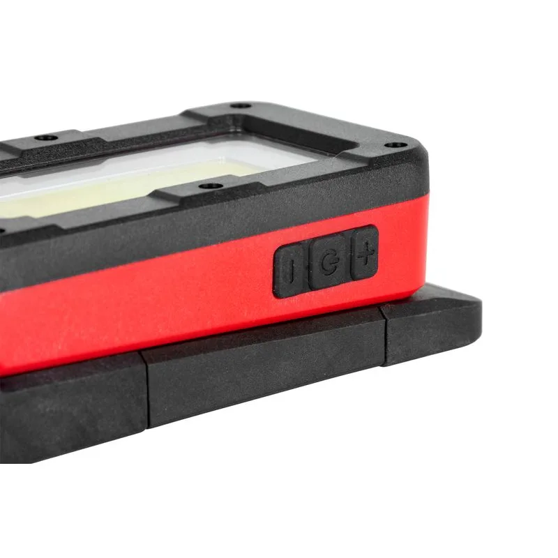 Svietidlo Worklight MWL539, LED 100+250 lm, COB 200 lm, 2200mAh, magnet, USB nabíjanie