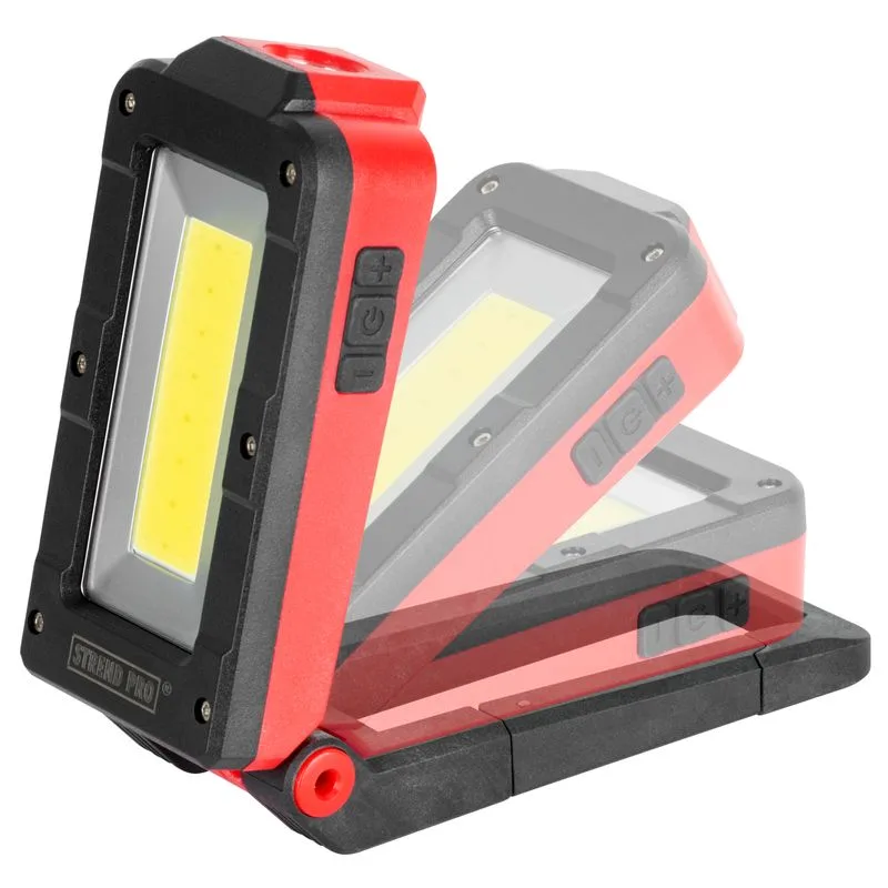 Svietidlo Worklight MWL539, LED 100+250 lm, COB 200 lm, 2200mAh, magnet, USB nabíjanie