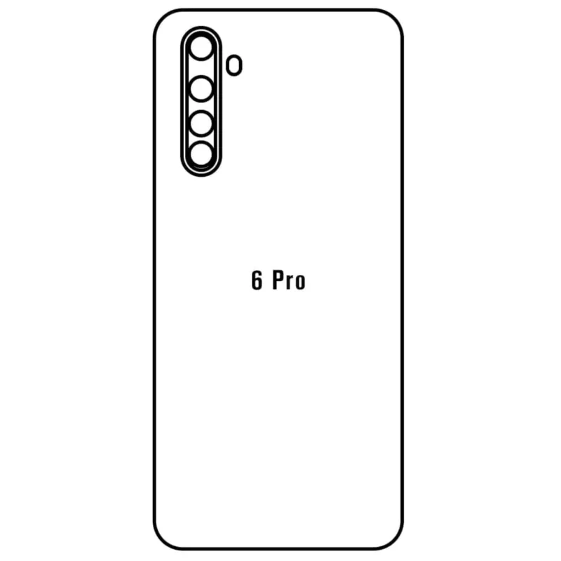 Ochranná fólia Sunshine Hydrogel pre Realme 6 Pro Variant:: zadná čirá