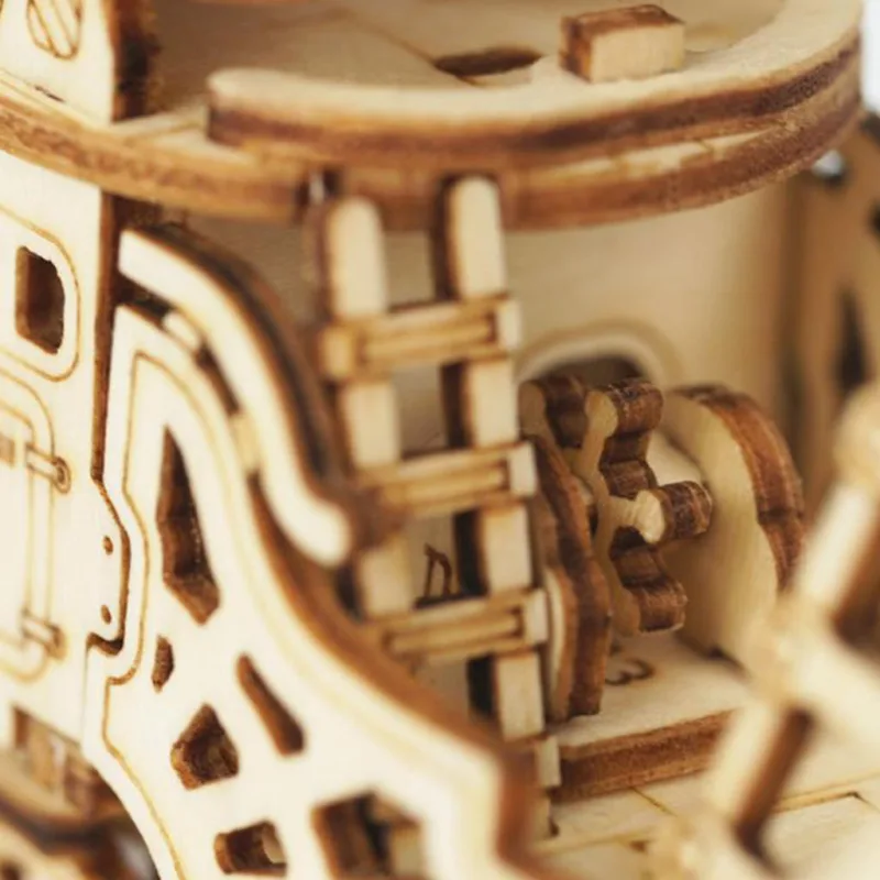 RoboTime Drevené 3D puzzle Rozprávková vzducholoď 176 ks