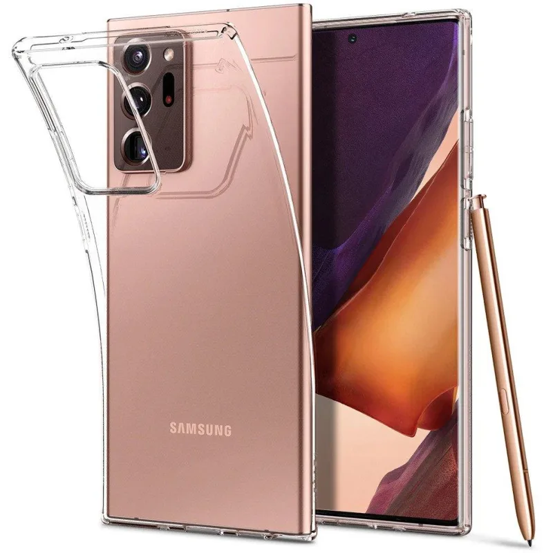 Transparentné Puzdro priesvitné silikónové Samsung Galaxy Note 20, N980 Farba: Priesvitné 6808