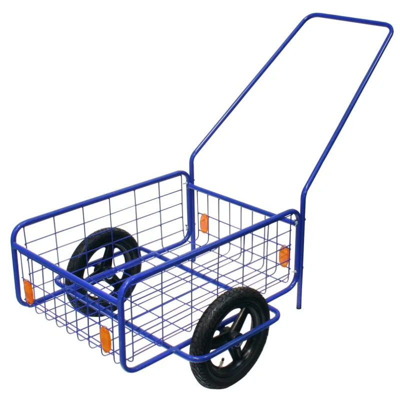 Vozík RDV 4, prepravný, nafukovacie kolesá, oceľový, 80 kg
