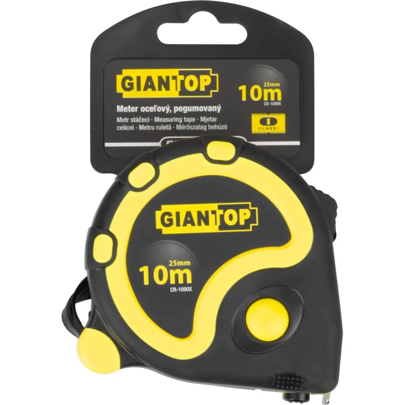 Meter GIANT CR-90X CE 10,0 m, stáčací, pogumovaný