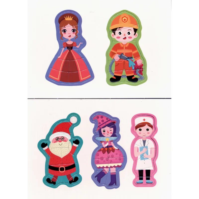 Bino Magnetické puzzle Postavičky