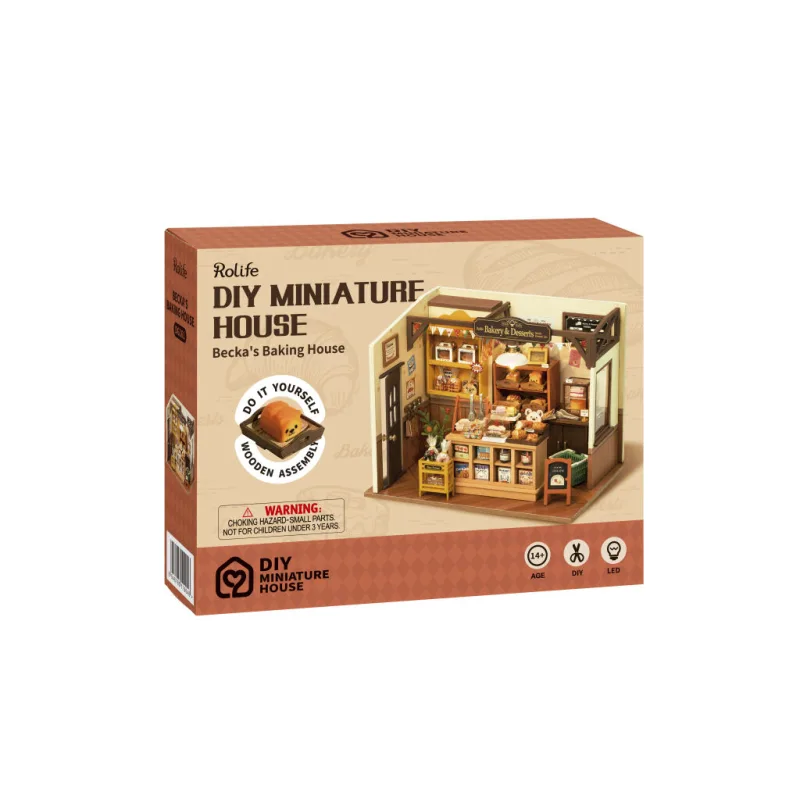 RoboTime Miniatura domčeka Pekáreň