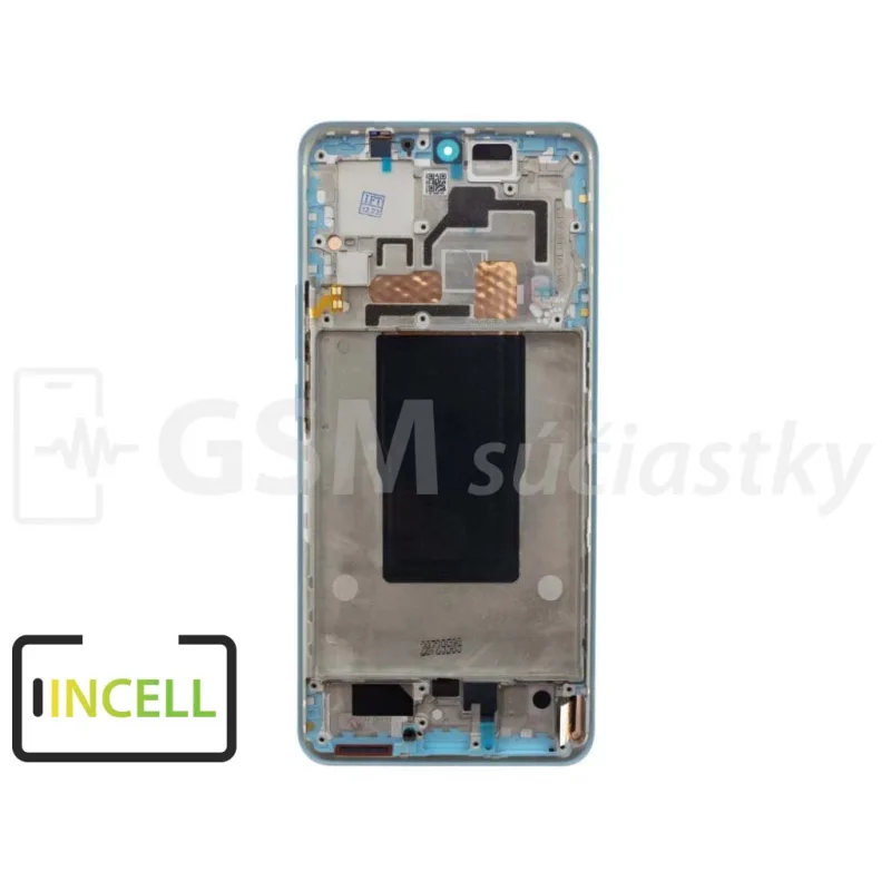 LCD displej + dotykové sklo a rám Xiaomi 12T, 12T Pro - incell Farba: Čierna