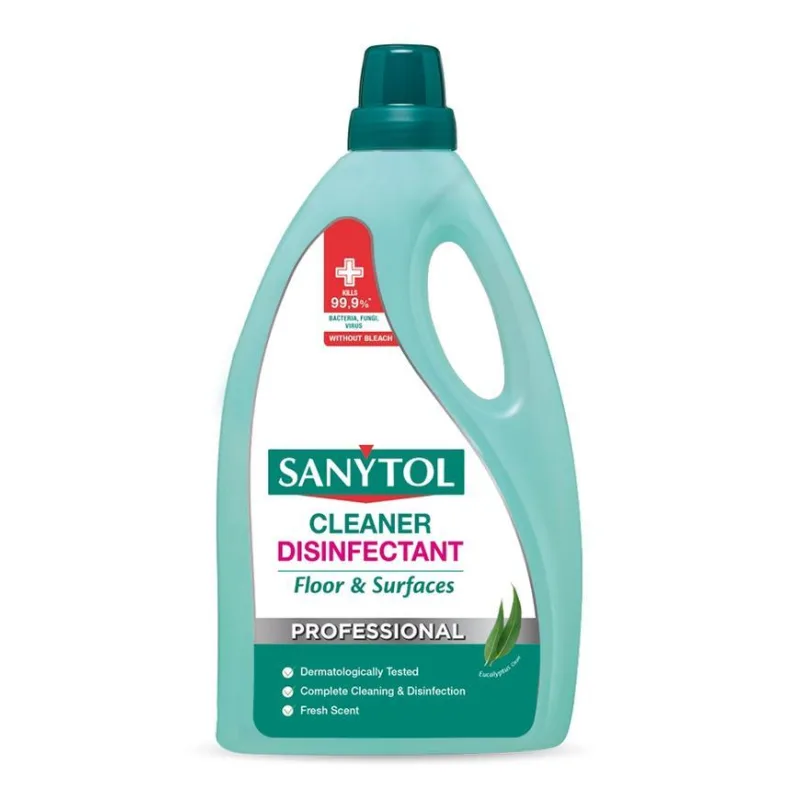 Dezinfekcia Sanytol, univerzálny čistič na podlahy, eukalyptus, 5000 ml