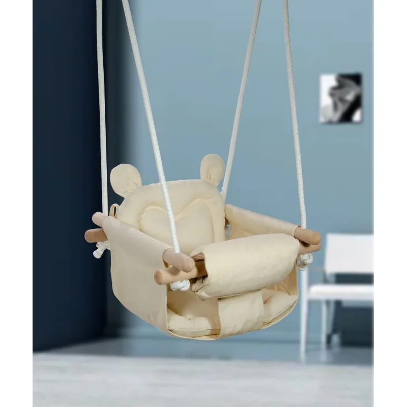 2Kids Toys Hojdačka Macko béžová