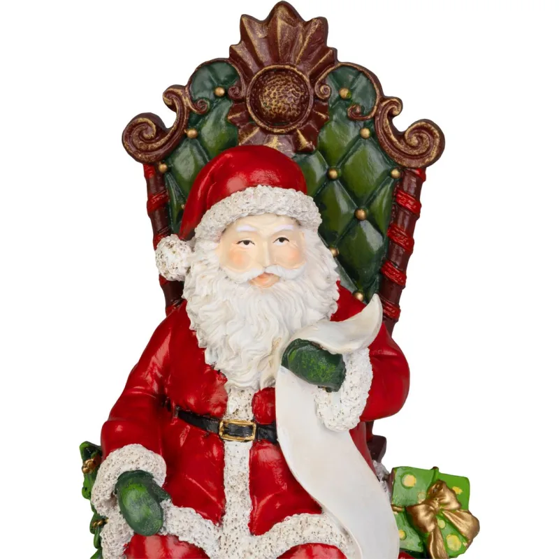 Vianočná dekorácia Santa, 14x14x20 cm